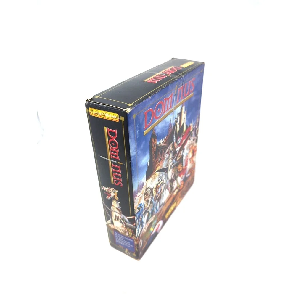 PC Big Box CD-ROM Game DOMINUS The New Genre of Strategy Games 1994 US Gold